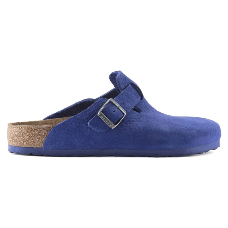 Streetwear Footwear Birkenstock Boston Nubuck Leather Clog - Indigo Blue - ONLINE STORE CREDIT/EXCHANGE ONLY Streetwear Footwear Birkenstock Boston Nubuck Leather Clog - Indigo Blue - ONLINE STORE CREDIT/EXCHANGE ONLY
