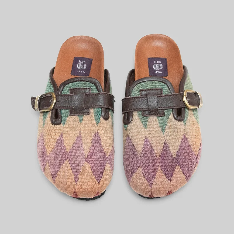 Air Cushion Sneakers Women's Kilim Clog Size 8