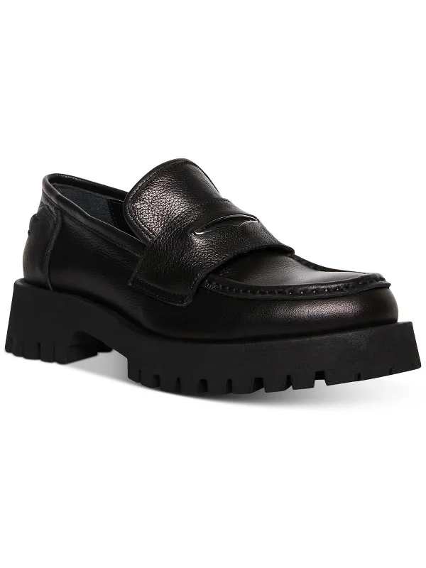 Minimalist Shoes Lawrence Womens Slip On Leather Loafers