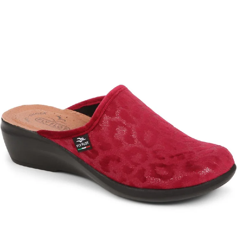 Fashionable Slip-Ons Wedge Slippers - FLY38005 / 324 109