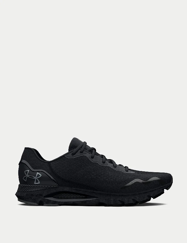 Wear-Resistant Sneakers UA HOVR Sonic 6 Running Shoes - Black/Metallic Gun Metal