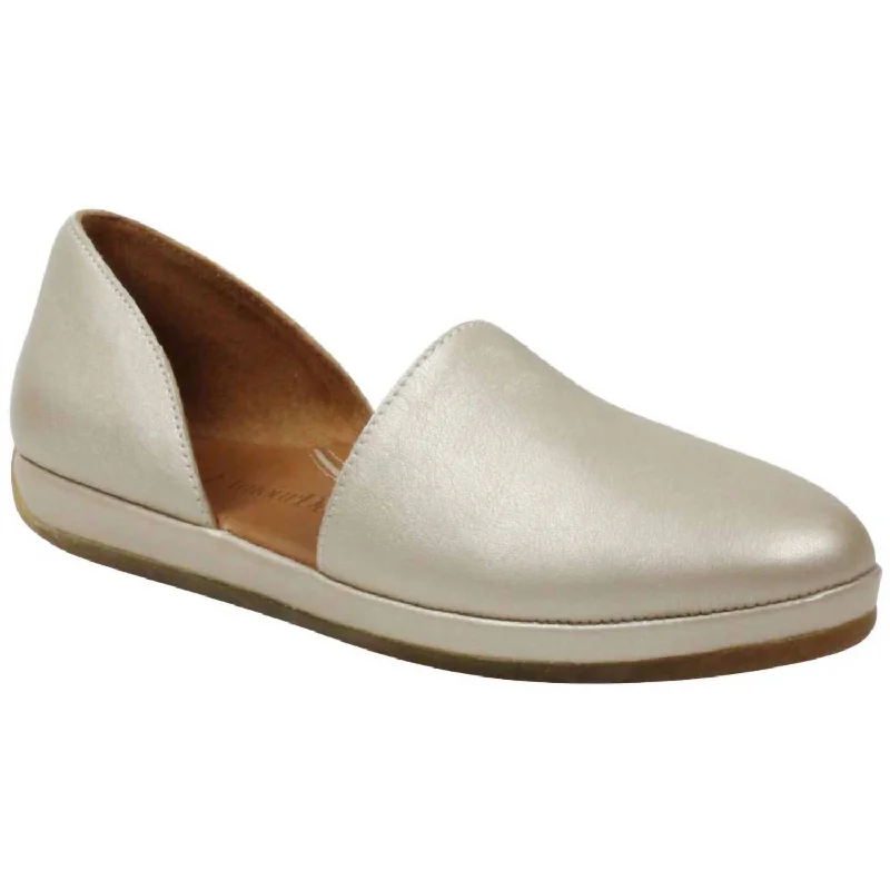 Chic Sneakers Women'S Yemina Slip On Shoes in Plantino Pearl