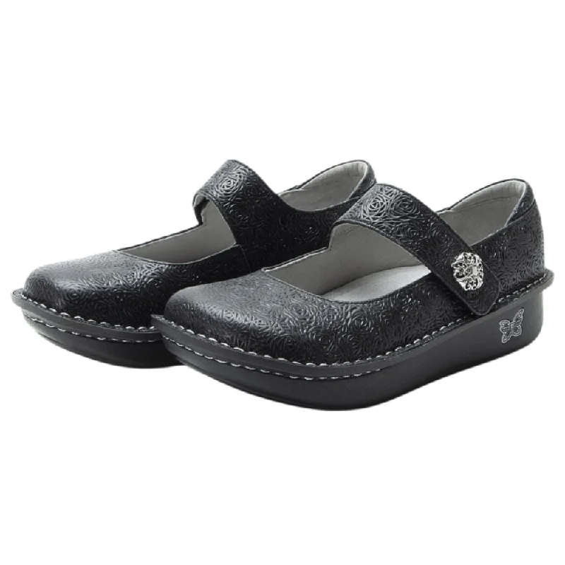 Soft Cushion Shoes Alegria Paloma Inky Leather Mary Jane (Women's)