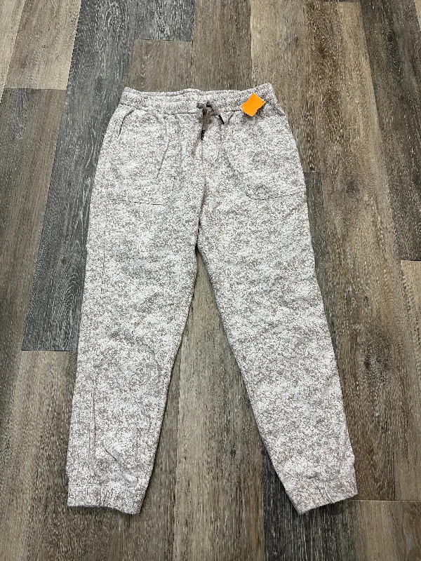 Relaxed Layers Athletic Pants By Athleta In Cream, Size: S