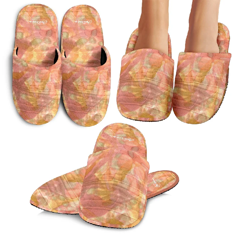 Eco-Friendly Footwear Watercolor Smudge Slipper
