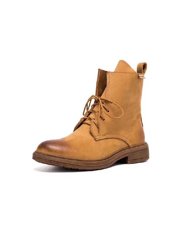 Breathable Loafers Autumn Winter Handmade Martin Boots