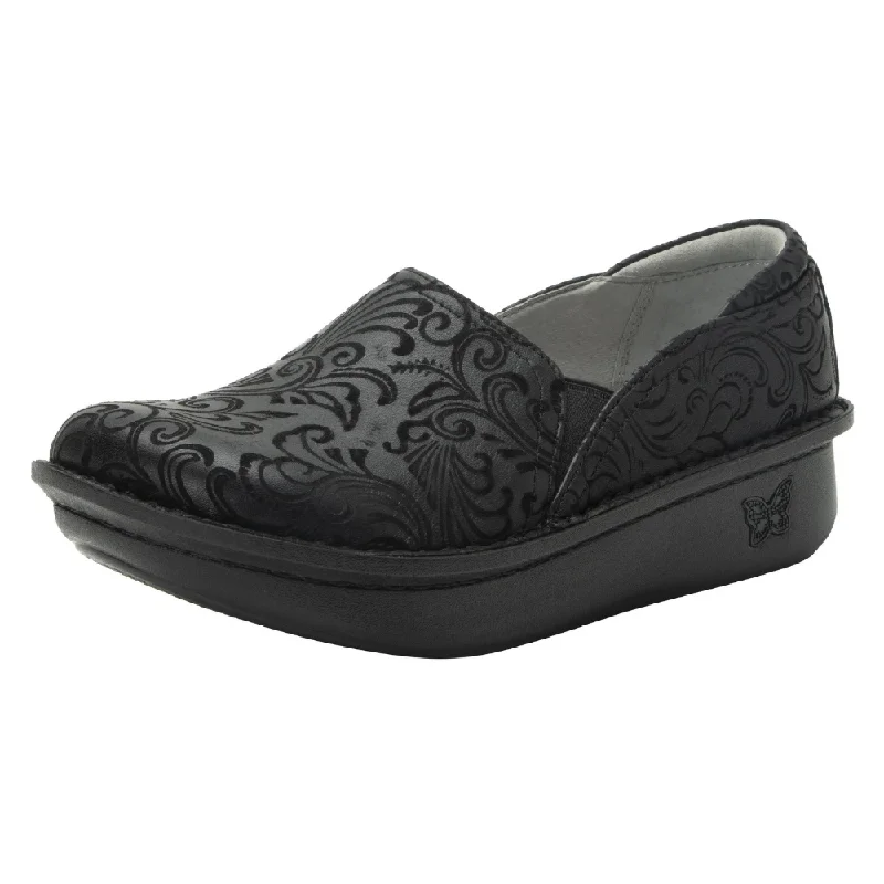 Cushion Sole Sneakers Alegria Debra Sail Away Slip-On Clog (Women's)