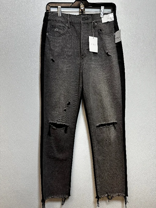 Urban Essentials Jeans Straight By Hidden @ Free People In Charcoal, Size: 4