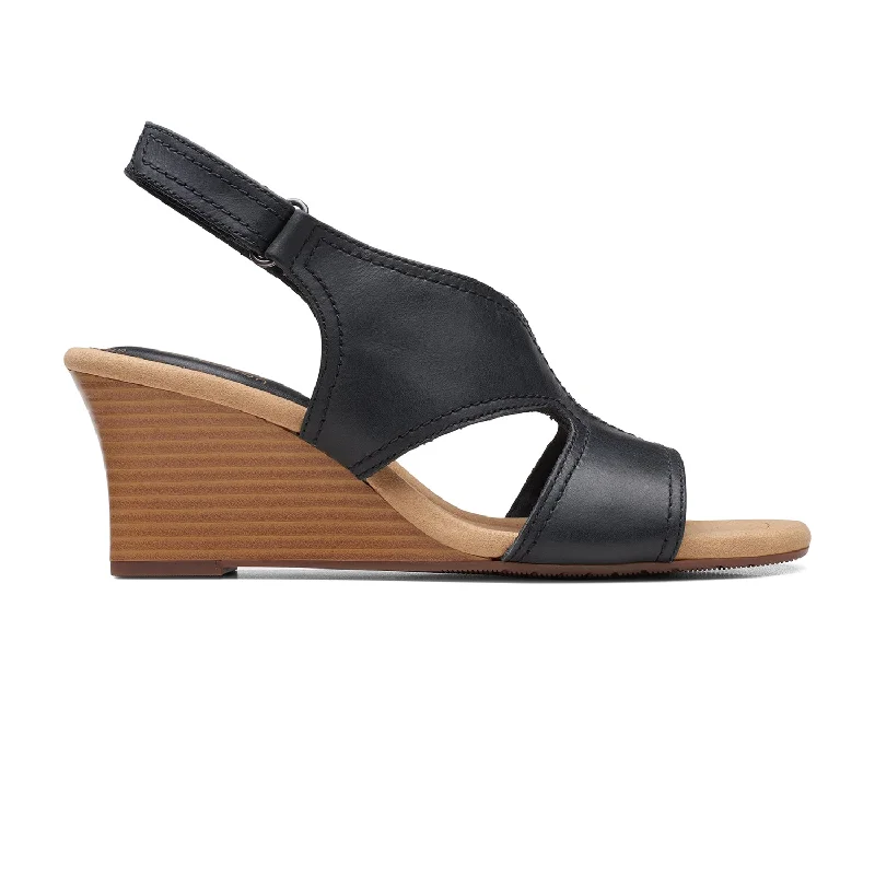 Sporty Street Sneakers Womens - Kyarra Aster Black Leather