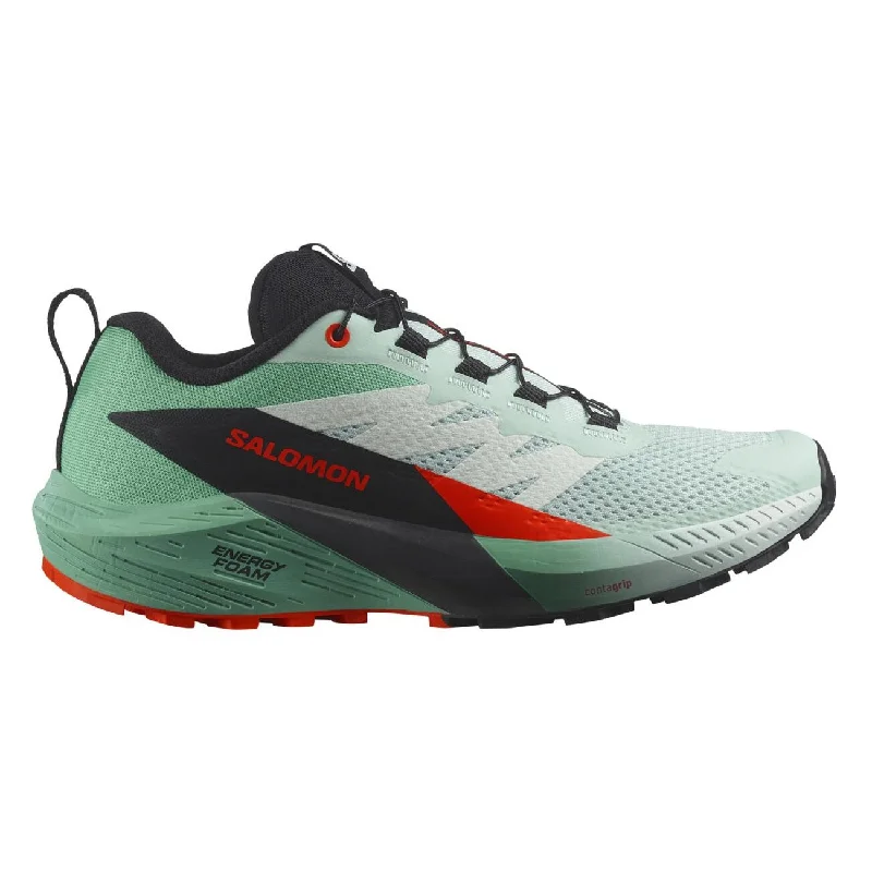 Comfy Shoes Salomon Sense Ride 5 | Bay / Black / Cherry Tomato | Womens