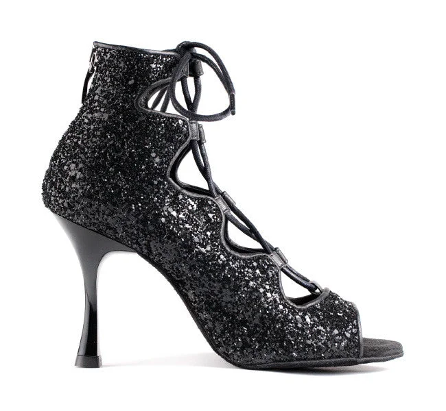 Everyday Sneakers PortDance - PD805 Black Glitter