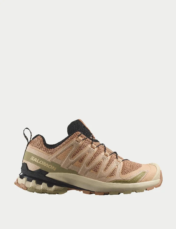 Sporty Sneakers XA Pro 3D V9 - Cork/Peach Fuzz/Sponge