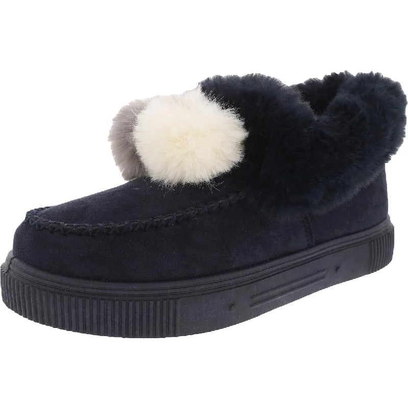 Cozy Walking Shoes Journee Collection Womens Suede Slip On Loafer Slippers