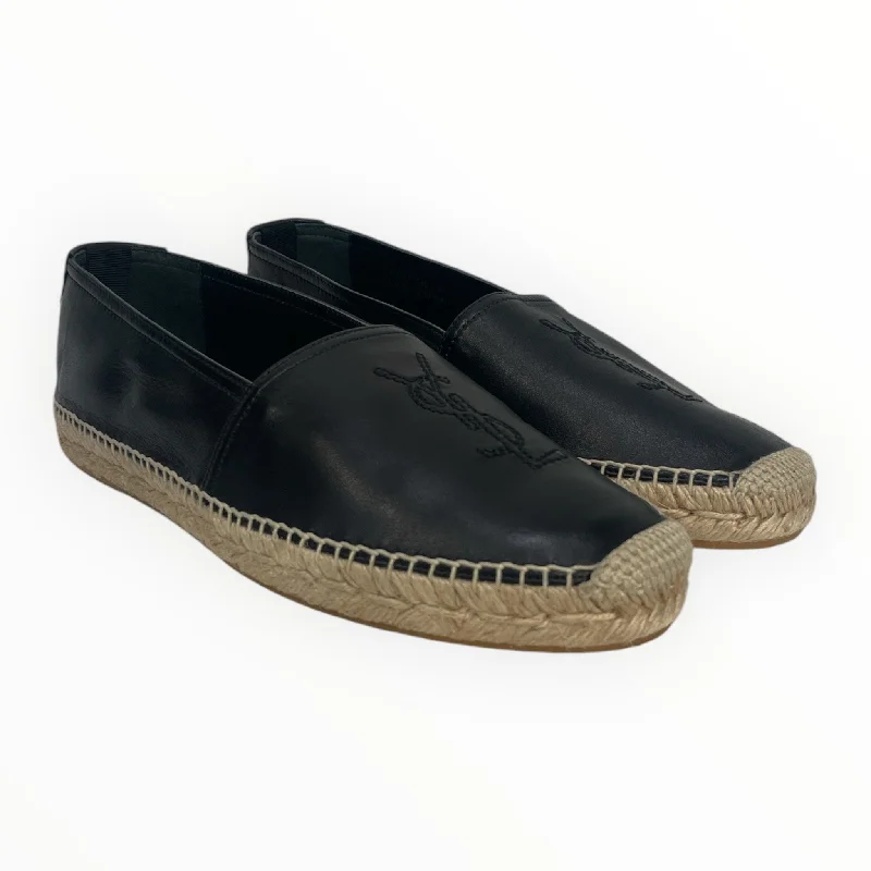 Arch Support Shoes YVES SAINT LAURENT/Loafers/EU 41/Leather/BLK/