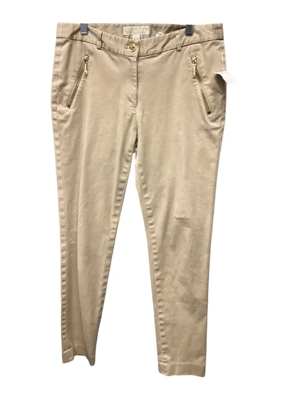 Smart Tops Pants Dress By Michael By Michael Kors In Beige, Size: 6