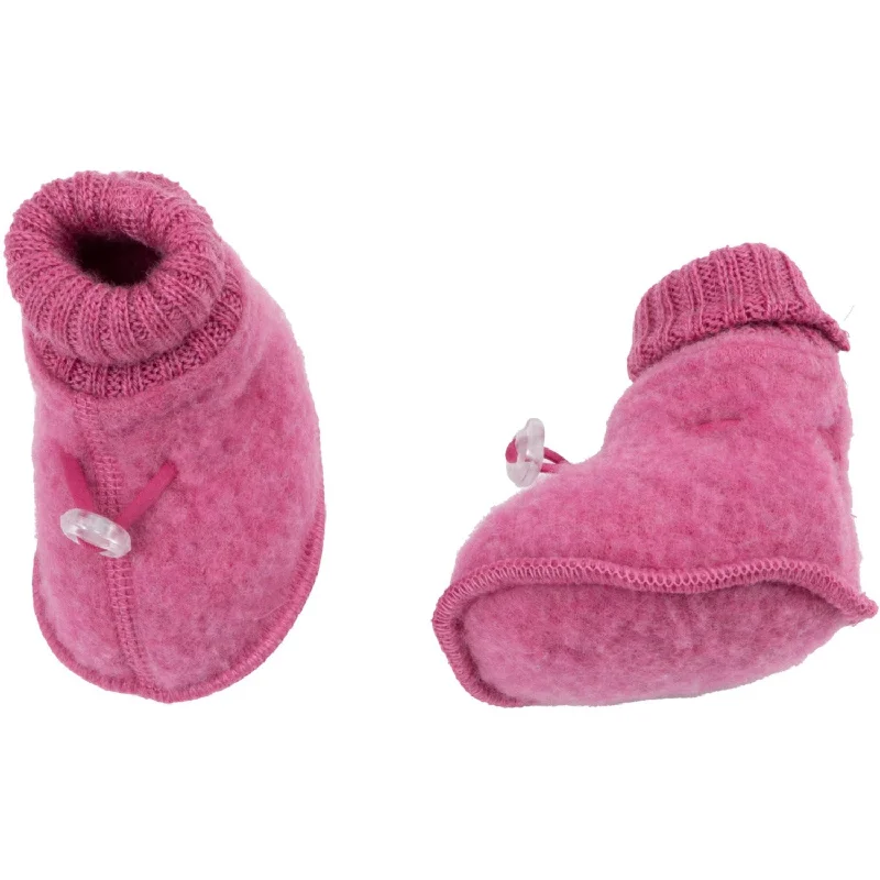Flexible Sole Shoes Joha Wool Pink Futter
