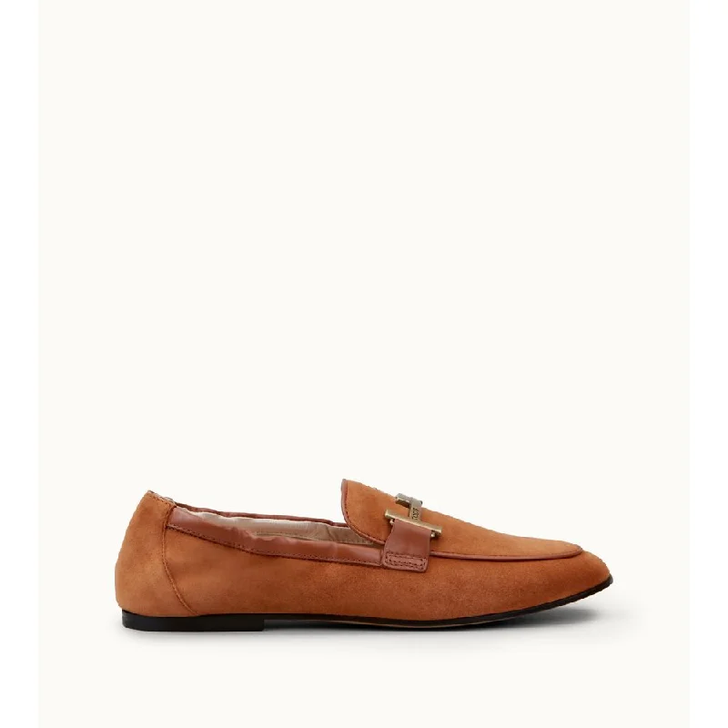 Flexible Fit Shoes Loafers in Suede