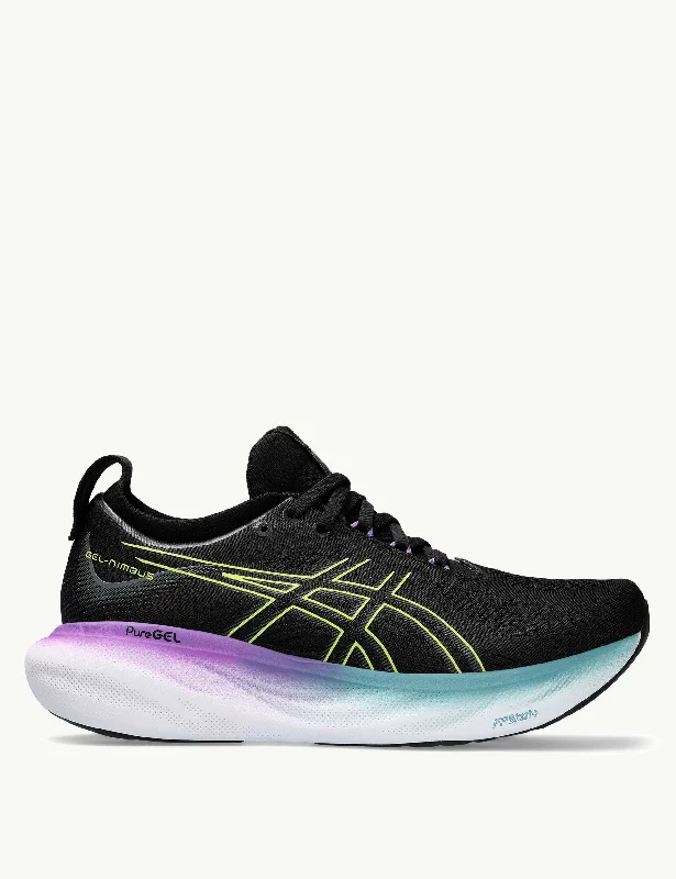Cool Sneakers Gel-Nimbus 25 - Black/Glow Yellow