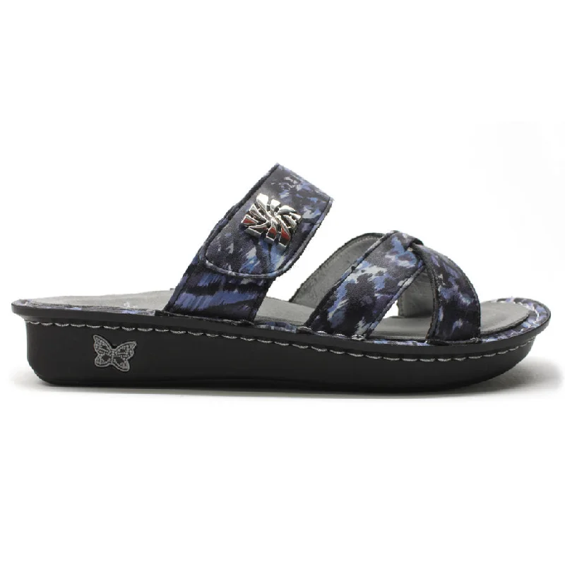 High-Quality Footwear Victoriah Leather Women's Slip-on Sandals