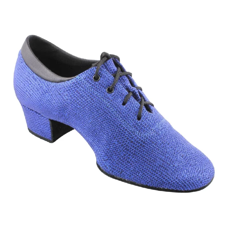 Travel Sneakers Practice Dance Shoes, 1207 Profi, Blue Leather