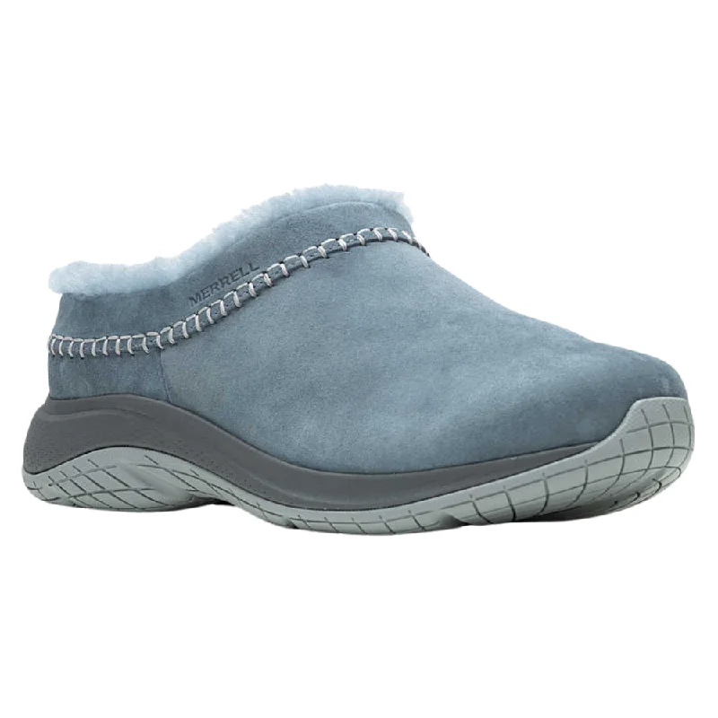 Trendy Slip-Ons Merrell Encore Ice 5 Stone Wash Pig Suede Clog (Women's)