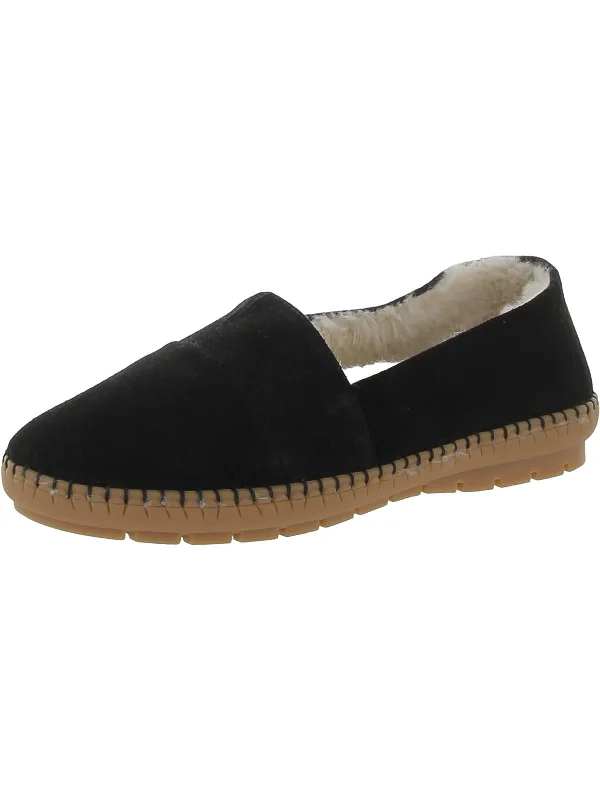 Daily Sneakers Ruby Plush Womens Suede Comfy Scuff Slippers