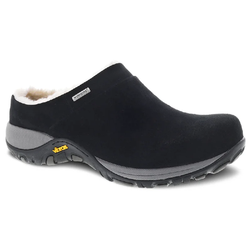 Fashion Sport Shoes Dansko Parson Mule Black Suede (Women's)