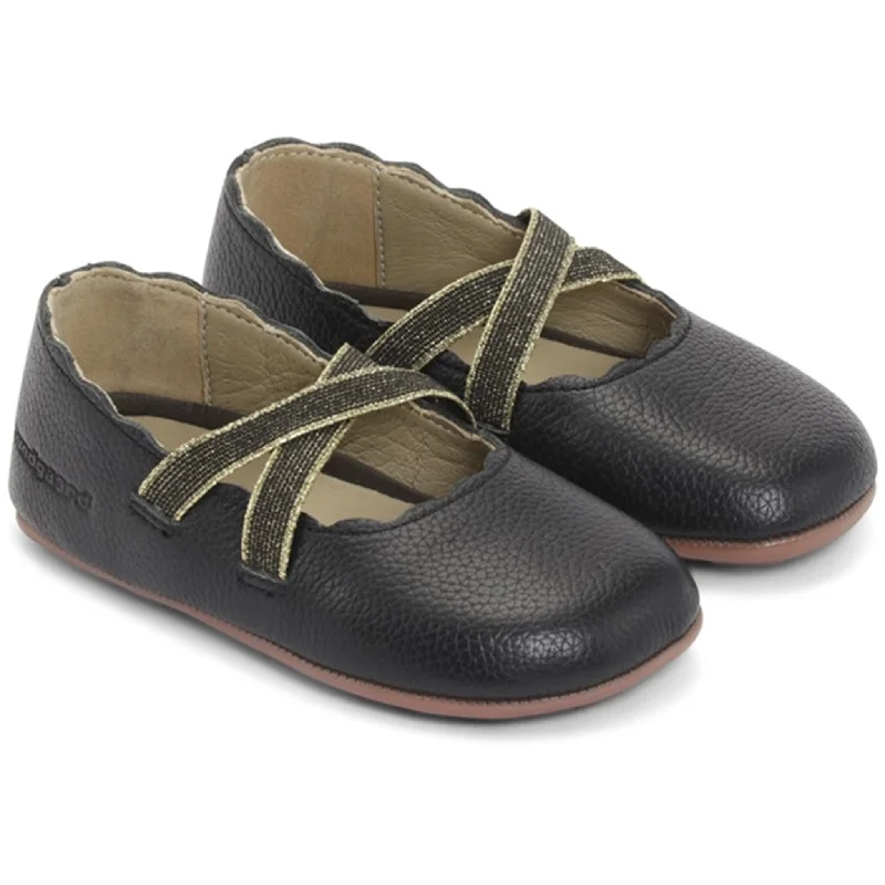 Cushion Comfort Shoes Bundgaard Tamara Ballerina Indoor Shoes Black M