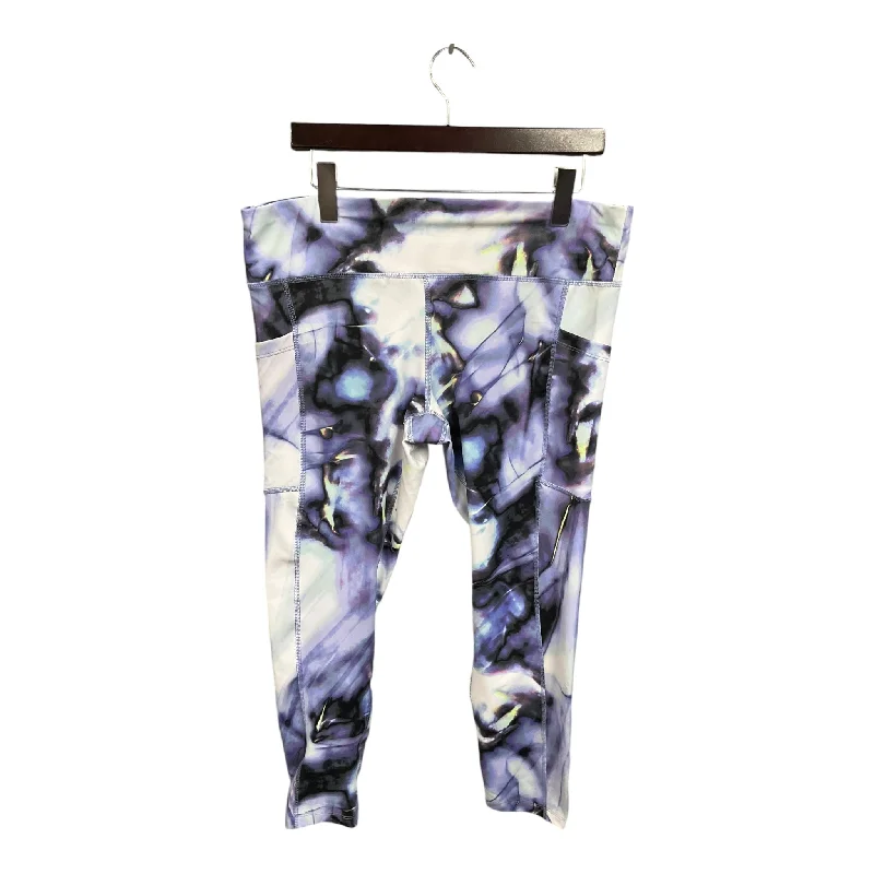 Simple Wardrobe Athletic Leggings By Avia In Multi-colored, Size: Xl