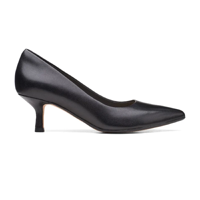Lightweight Shoes Womens - Violet55 Rae Black Leather