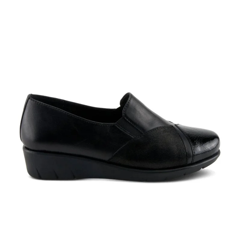 Flexible Sole Shoes Spring Step Women's Evzen - Black Multi