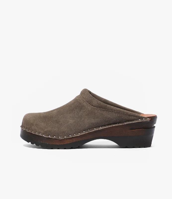 Everyday Footwear 'Monet' Clog – Taupe Rough Out