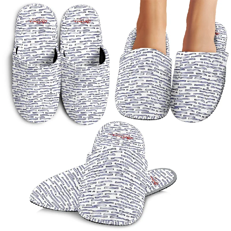 Chic Sneakers Nautical Crew Slipper