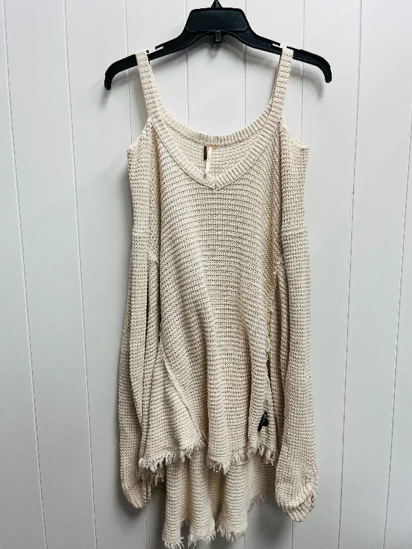 Functional Layers Tunic Long Sleeve By Free People In Cream, Size: S