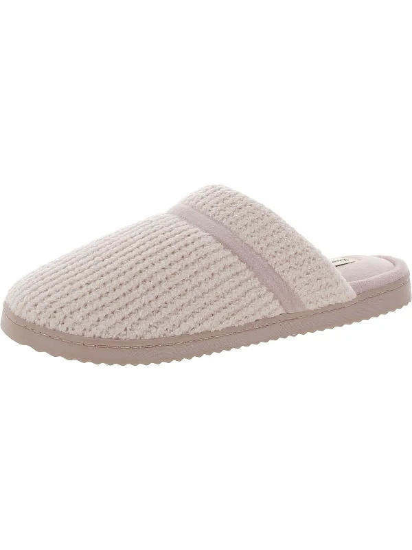 Soft Cushion Shoes Womens Faux Fur Slip On Slide Slippers