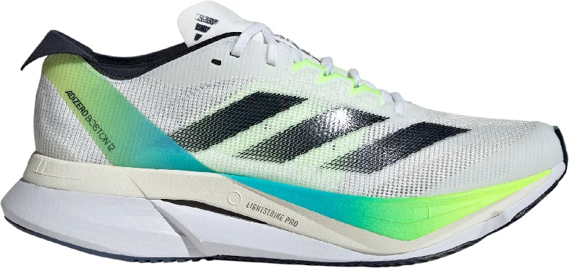 Urban Sneakers adidas Adizero Boston 12 Womens Running Shoes - White