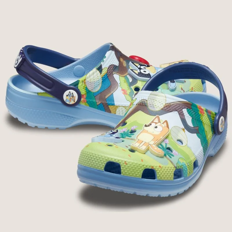 Luxury Sneakers Crocs Classic Bluey Clog