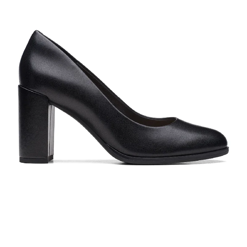 Chic Footwear Womens - Freva 85 Court Black Leather