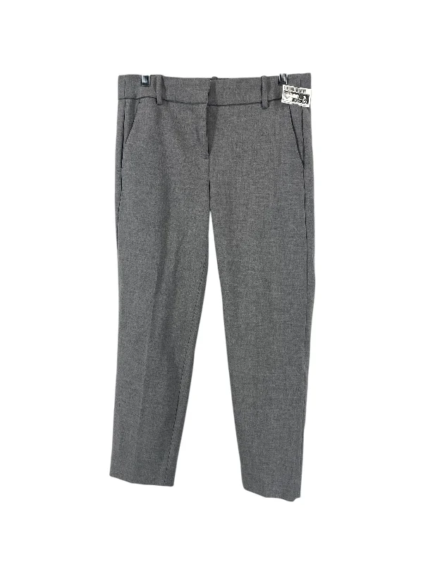 Casual Sneakers Pants Dress By J. Crew In Grey, Size: 6p