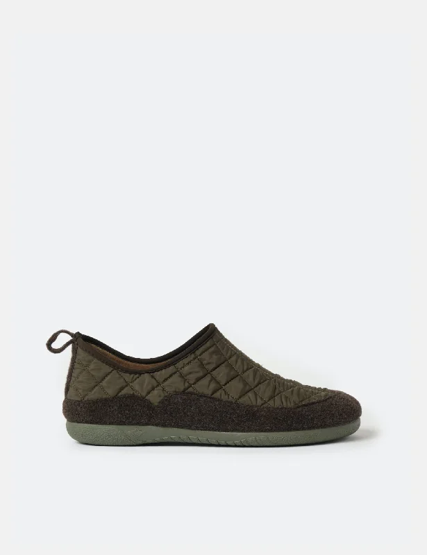 Urban Running Shoes Gurus Valencia Room Shoes Slippers - Olive Green