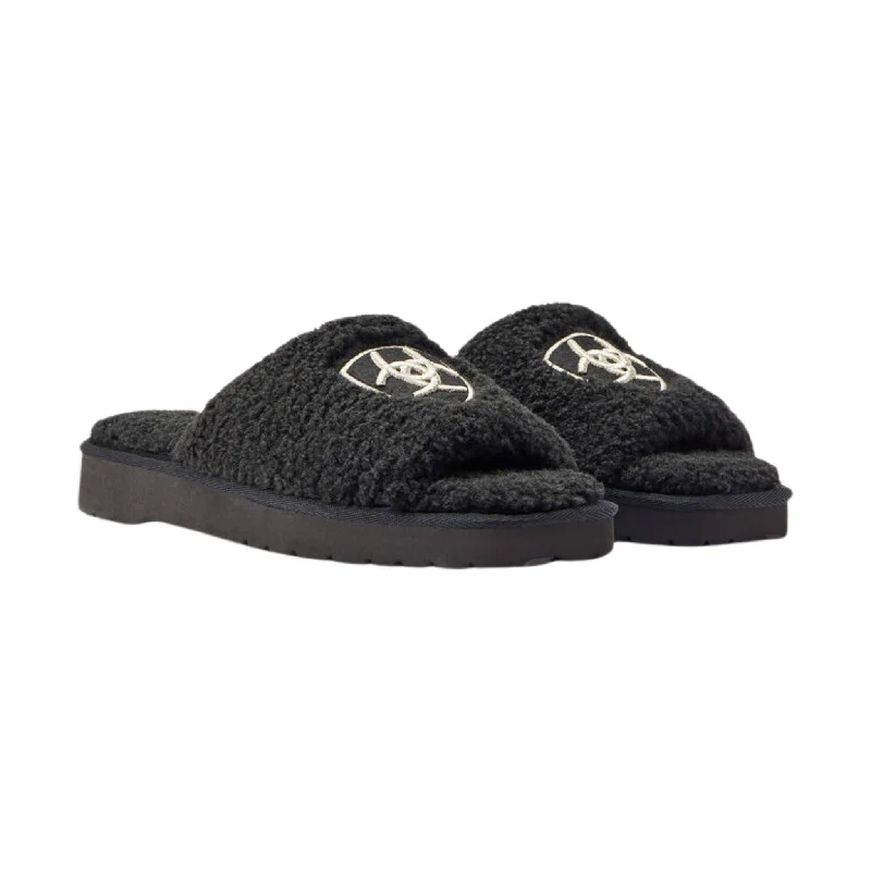Memory Foam Shoes Ariat Women's Cozy Slide Slippers - Black