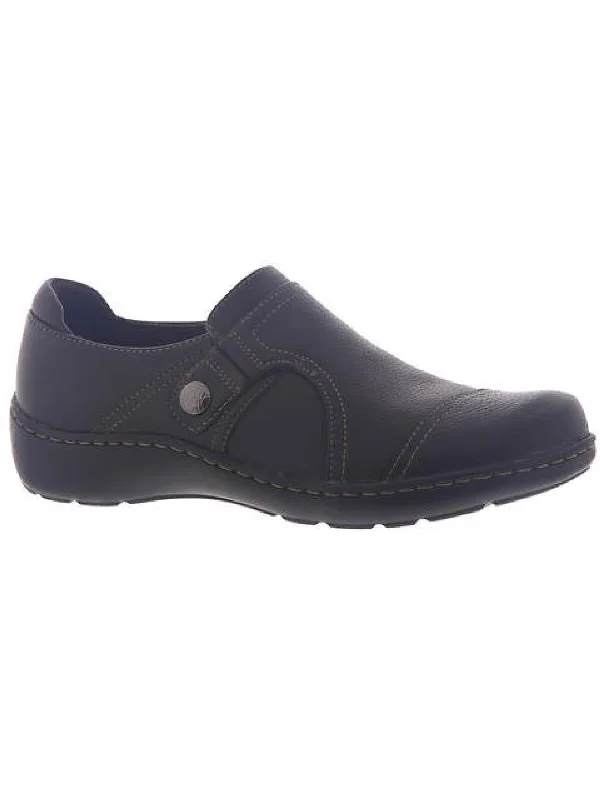 Chic Sneakers Cora Poppy Womens Leather Slip-On Loafers