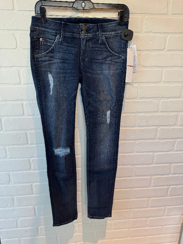 Smart Outfits Jeans Skinny By Hudson In Blue Denim, Size: 2