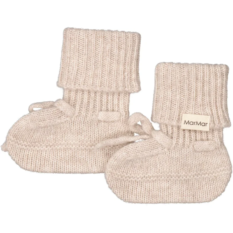 Trendy Footwear MarMar Cashmere Sand Melange Abootie Booties