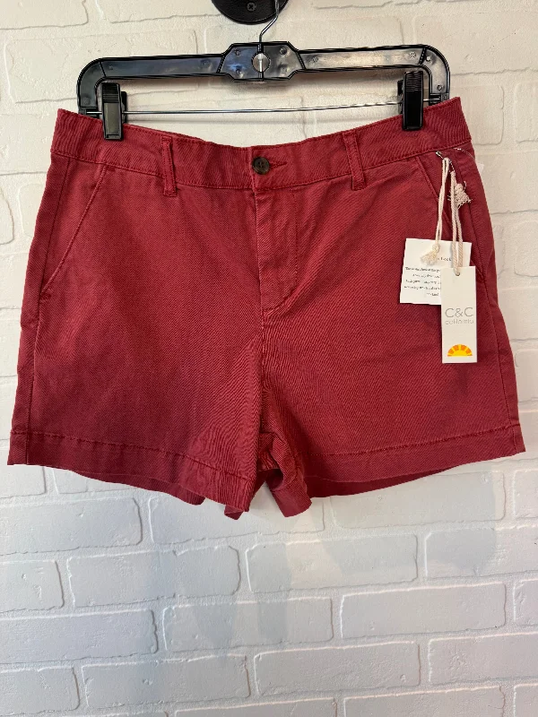 Everyday Apparel Shorts By C And C In Red, Size: 8