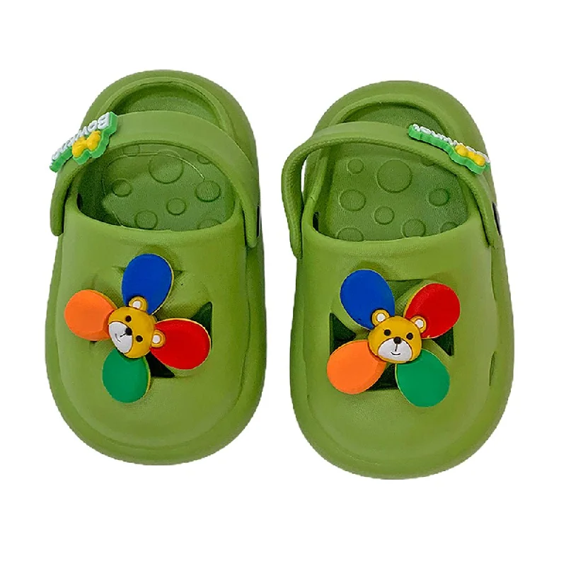 Minimalist Shoes Green Pinwheel Slip on Clogs, Summer/Monsoon all season Footwear for Toddlers & Kids Minimalist Shoes Green Pinwheel Slip on Clogs, Summer/Monsoon all season Footwear for Toddlers & Kids