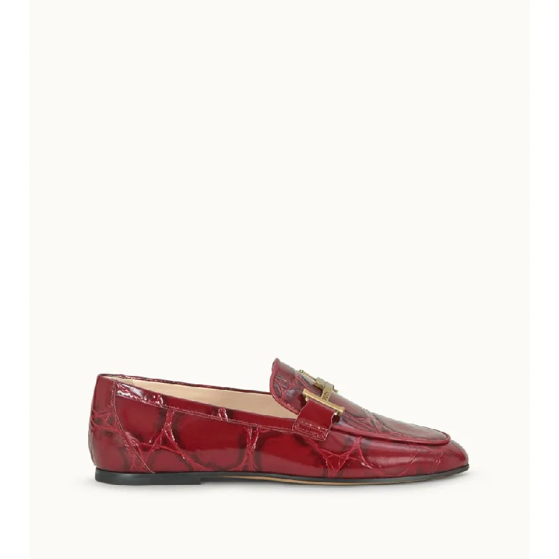 Wear-Resistant Sneakers Loafers in Leather