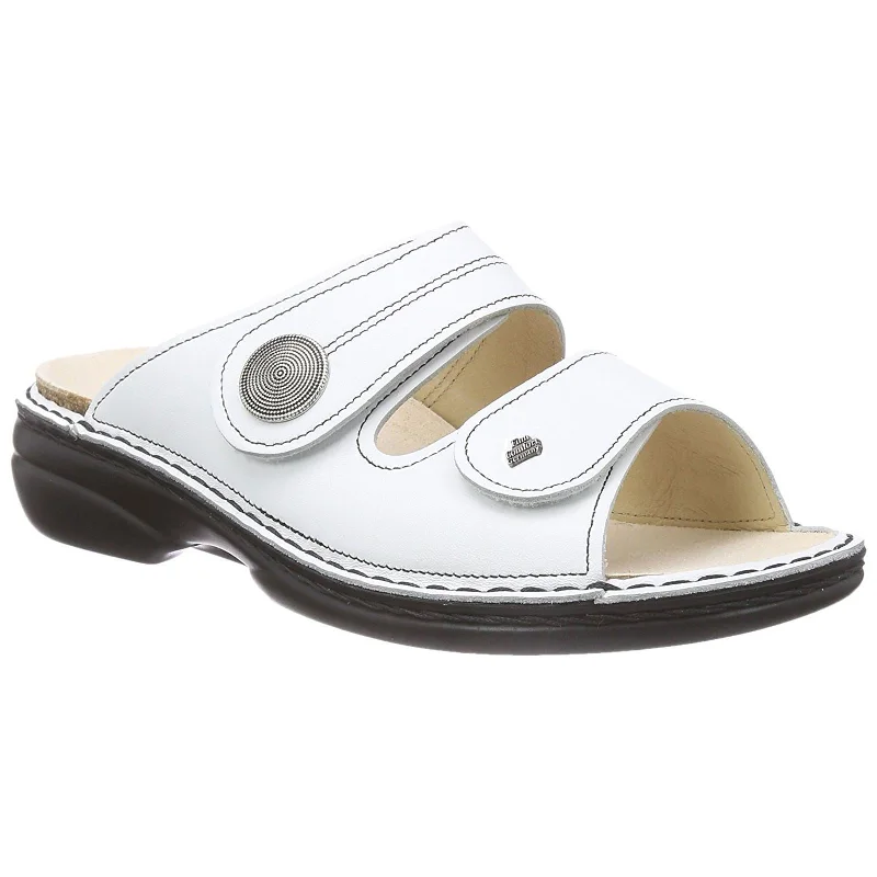 Memory Foam Shoes Sansibar Nappa Leather Women's Slip-On Sandals