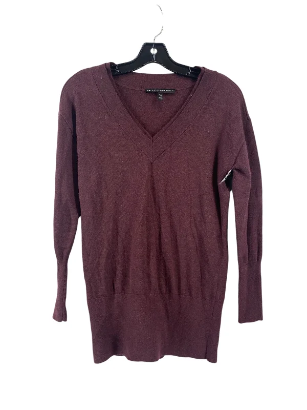 Street Fashion Top Long Sleeve By White House Black Market In Red, Size: S