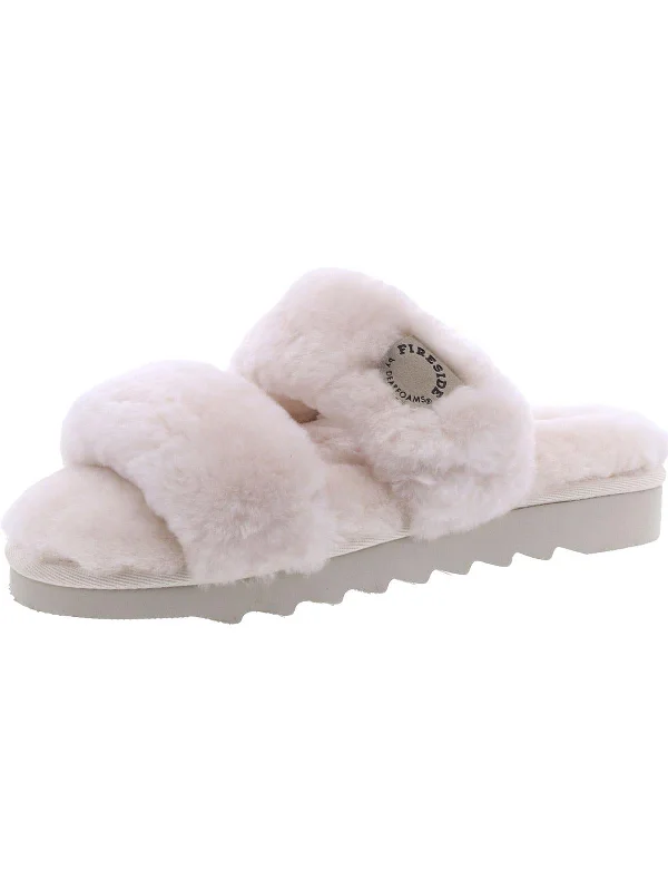 Stylish Comfort Shoes BHFO Womens Slide On Cushioned Slide Slippers